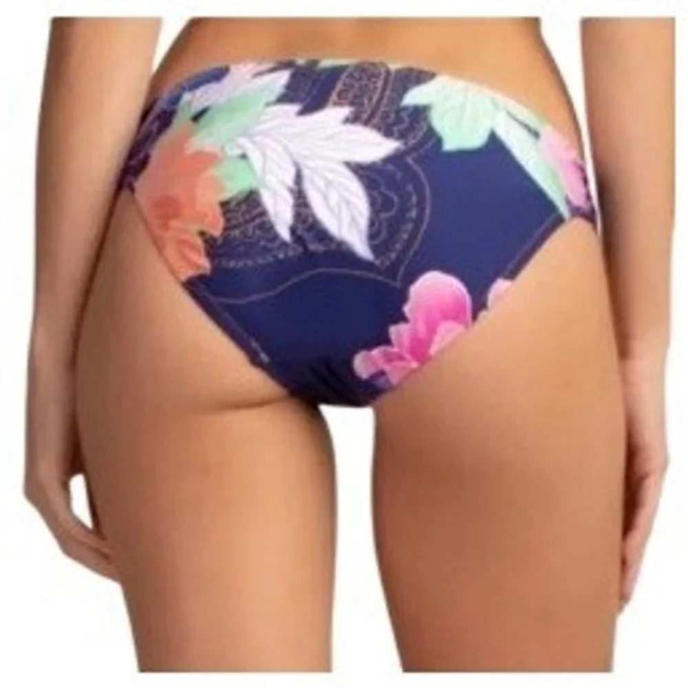 Trina‎ Turk Womens Size 14 Opulent Oasis Shirred Hipster Bottom NWT